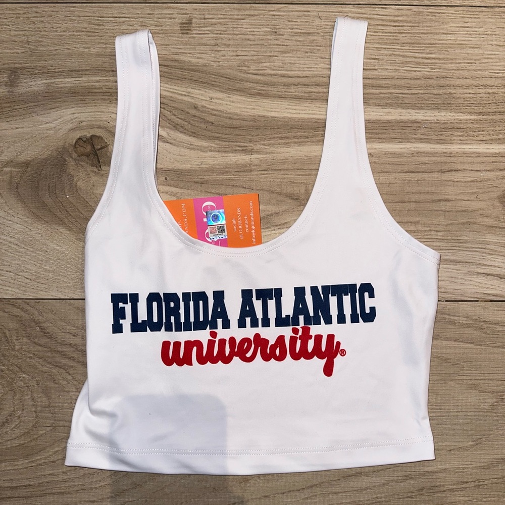FAU gameday tank top NWT